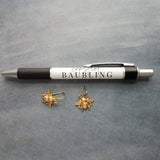 Gold Bumblebee Earrings, bee earring, large bee jewelry, big brass bee, honeybee earring, simple realistic bee earring, beekeeper gift, honey bee dangle