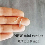 Silver Leaf Earrings, small silver leaves, cut out leaf earring, simple leaf earrings, delicate leaf earring, dainty leaf earring, filigree - Constant Baubling