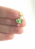 Holiday Earrings, holly berry earring, holly earring, Christmas earring, Christmas glam, holiday crystal earring, winter earring, Xmas - Constant Baubling