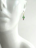Holiday Earrings, holly berry earring, holly earring, Christmas earring, Christmas glam, holiday crystal earring, winter earring, Xmas - Constant Baubling