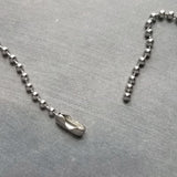 Silver Phoenix Necklace, stainless steel ball chain, antique silver bird pendant, mythical creature, large lightweight rising bird charm