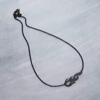 Black Flame Necklace, black fire necklace, flame pendant, on fire pendant, hot necklace, fiery jewelry, intense heat, black heat, fire charm