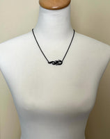 Black Flame Necklace, black fire necklace, flame pendant, on fire pendant, hot necklace, fiery jewelry, intense heat, black heat, fire charm