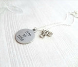 Bicycle Necklace, bike necklace, silver bike necklace, bicycle pendant, bicycle charm, bike pendant, cyclist necklace, live to ride, cycling - Constant Baubling