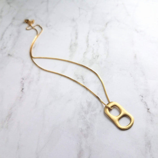 Pull tab necklace discount