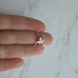 Orchid Earrings - silver orchid earring, small orchid earring, silver flower earring, small flower earring, tiny flower earring, dainty - Constant Baubling