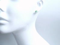Lime Earrings - fruit earring, lime slice earring, foodie earring, chef earring, food earring, lime stud, tiny lime earring, citrus fruit - Constant Baubling