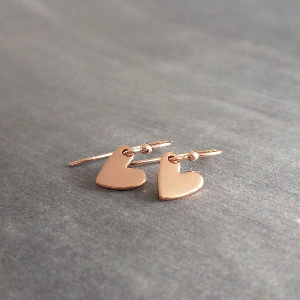 Mini Heart Studs | Gold – JacqMaria Jewelry
