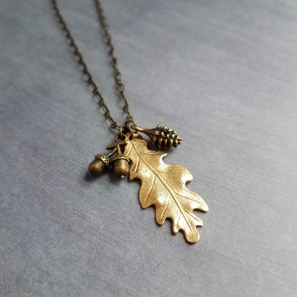Oak Leaf Necklace | Birch Jewellery