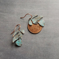 Gold Tropical Earrings, leaf earring, monstera earring, tropical leaf earring, beach earring, small gold earring, monstera leaf, vacation - Constant Baubling