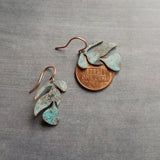 Gold Tropical Earrings, leaf earring, monstera earring, tropical leaf earring, beach earring, small gold earring, monstera leaf, vacation - Constant Baubling