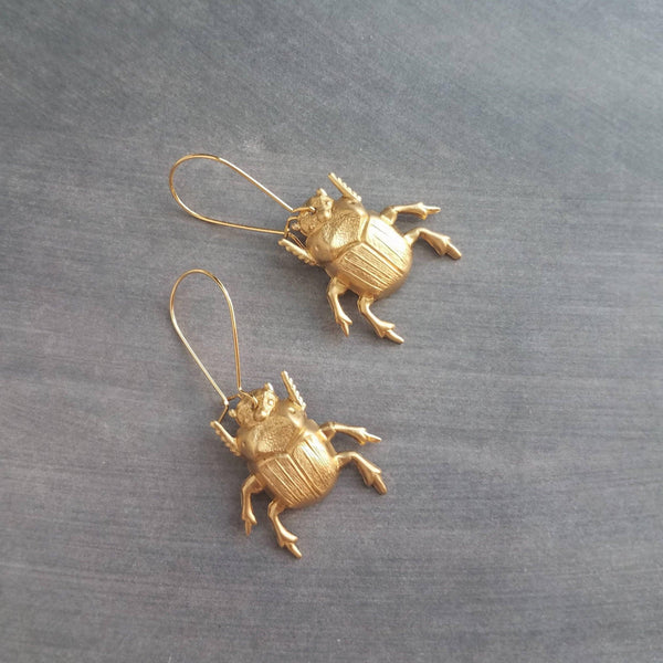 Goldbug Tiny Bug Stud Earrings